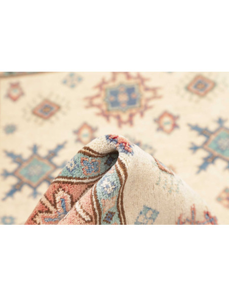 Rug Kazak Co 100x144 Cream Blue