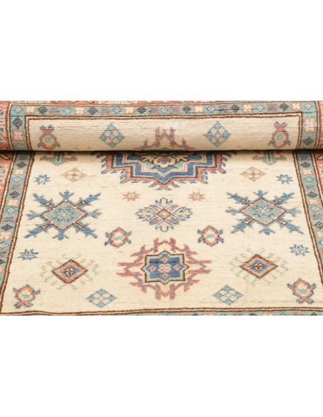 Rug Kazak Co 100x144 Cream Blue