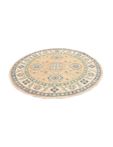 Tappeto Kazak Co Afgahnistan 149x151 Pesca Blu