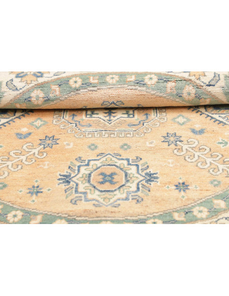 Tappeto Kazak Co Afgahnistan 149x151 Pesca Blu