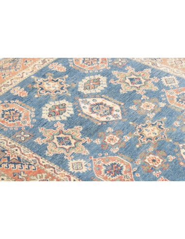 Rug Kazak Co 117x185 Cerulean Blue Terracotta