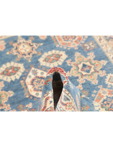 Rug Kazak Co 117x185 Cerulean Blue Terracotta