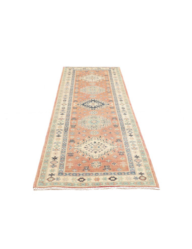 Tappeto Kazak Co Afgahnistan 82x243 Pesca Blu C