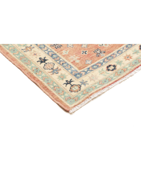Tappeto Kazak Co Afgahnistan 82x243 Pesca Blu C