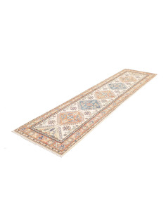 Rug Kazak Co 77x292 Cream Blue 2