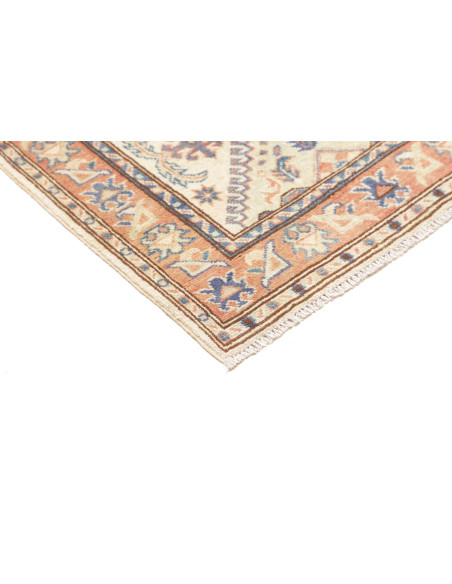Rug Kazak Co 77x292 Cream Blue