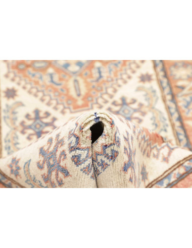 Rug Kazak Co 77x292 Cream Blue