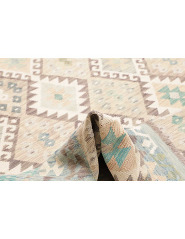 Tappeto Killim Afgahnistan 253x347 Blu Pastello