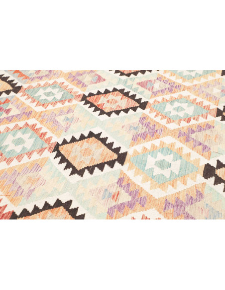 Rug Killim 260x348 Pastel Multicolor On Cream B