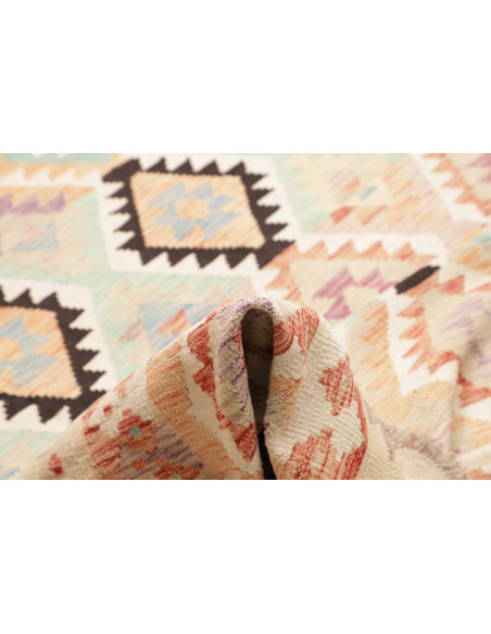 Rug Killim 260x348 Pastel Multicolor On Cream B