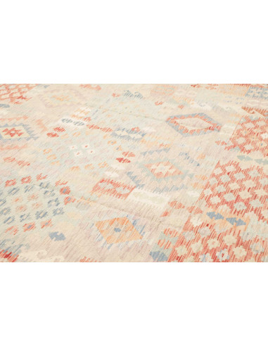 Rug Killim 247x342 Dusty Blue Terracotta