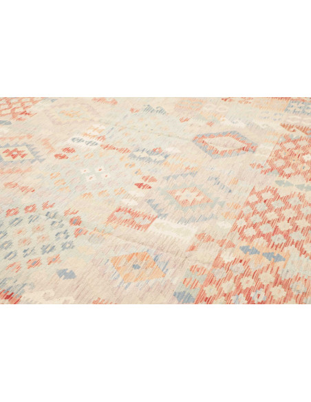 Rug Killim 247x342 Dusty Blue Terracotta