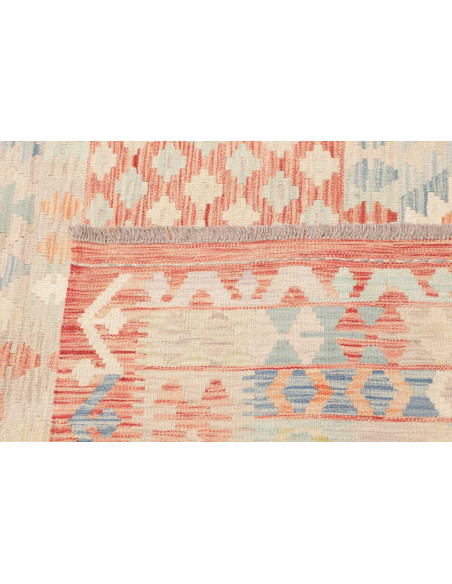 Rug Killim 247x342 Dusty Blue Terracotta