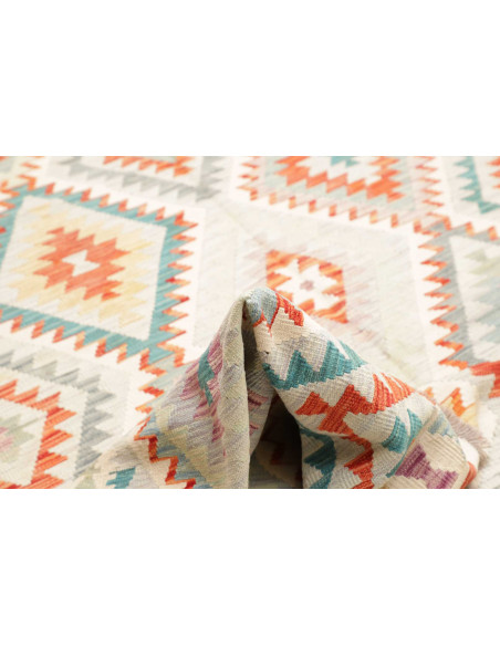 Rug Killim 251x298 Ivory Coral