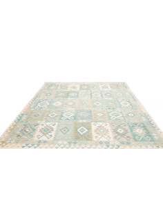 Tappeto Killim Afgahnistan 253x296 Azzurro Turc 2