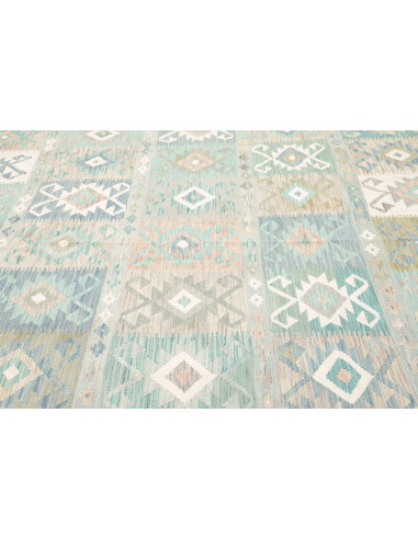 Rug Killim 253x296 Light Blue Turquoise