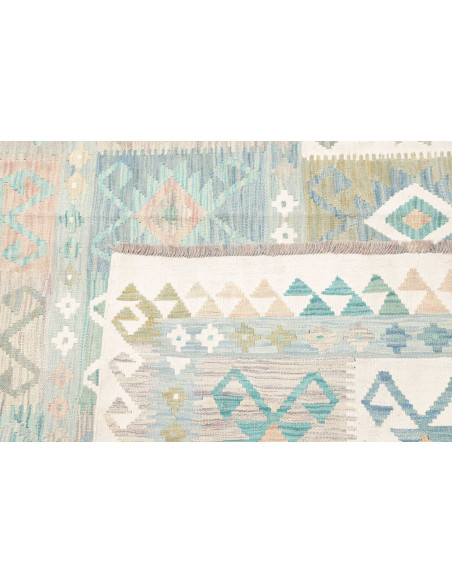Rug Killim 253x296 Light Blue Turquoise