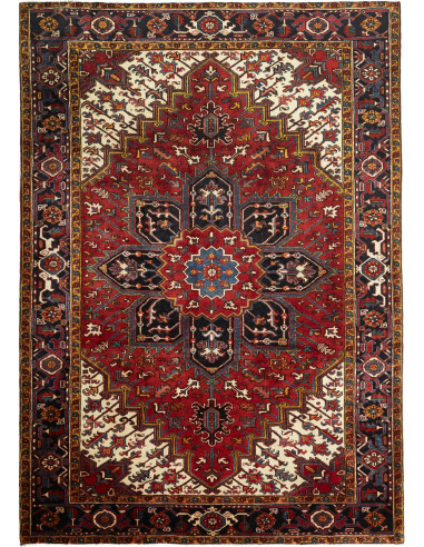 Gorawan 206x290 Cm Gorawan, Persia, Lana Cardata A Mano