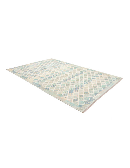 Tappeto Killim Afgahnistan 202x300 Azzurro Turc