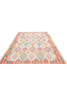Tappeto Kilim Afghanistan 211x301 Crema Turches 2