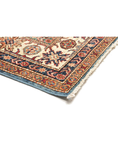 Rug Kazak Fine Pakistan maroon beige 172x240