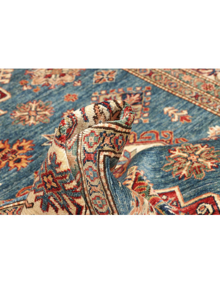 Rug Kazak Fine Pakistan maroon beige 172x240