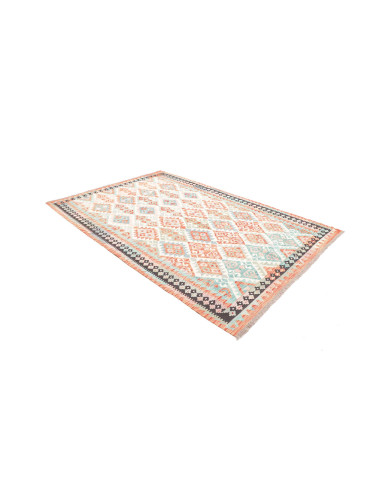 Tappeto Kilim Afghanistan 173x262 Arancio Coral