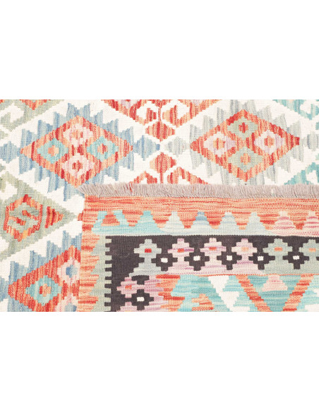 Tappeto Kilim Afghanistan 173x262 Arancio Coral