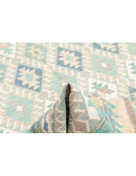 Rug Kilim Afghanistan 167x244 Blue Aqua