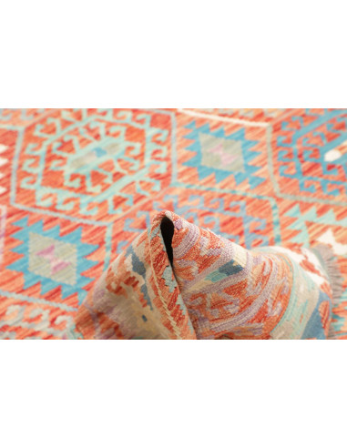 Tappeto Kilim Afghanistan 178x246 Terracotta Bl