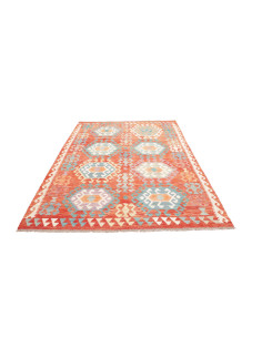 Rug Kilim Afghanistan 173x245 Terracotta Orange 2
