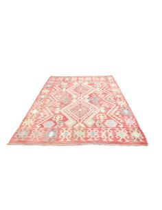 Rug Kilim Afghanistan 172x240 Terracotta Red Aq 2