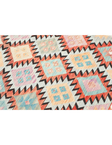 Rug Kilim Afghanistan 143x201 Light Blue Terrac