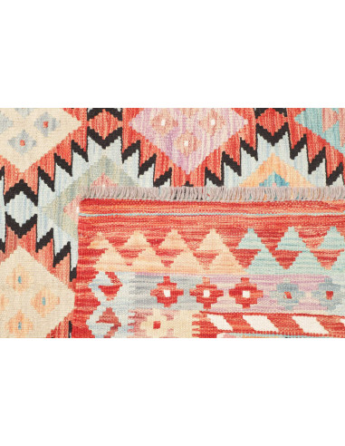 Rug Kilim Afghanistan 143x201 Light Blue Terrac