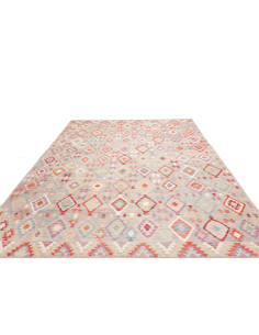 Tappeto Kilim Afghanistan 250x362 Grigio-beige 2