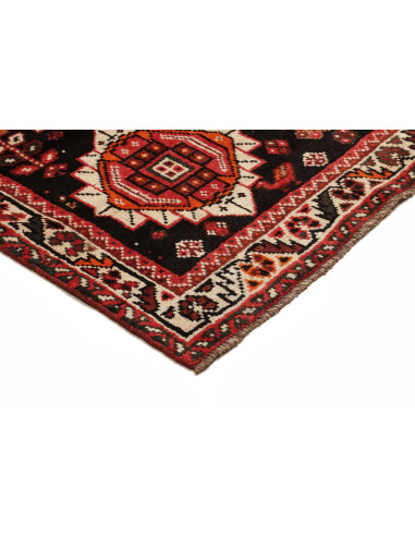 Rug Shiraz Fine Persia maroon yellow 160x267