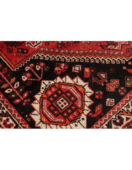 Rug Shiraz Fine Persia maroon yellow 160x267