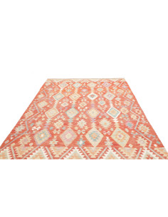 Tappeto Kilim Afghanistan 199x294 Terracotta Ar 2