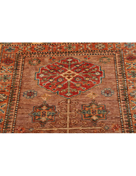 Tappeto Kazak Fine Pakistan marrone 82x300