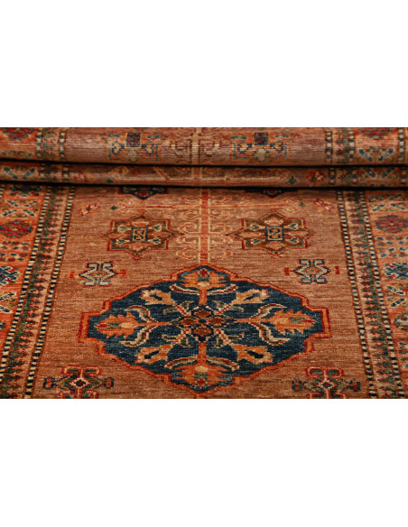 Tappeto Kazak Fine Pakistan marrone 82x300