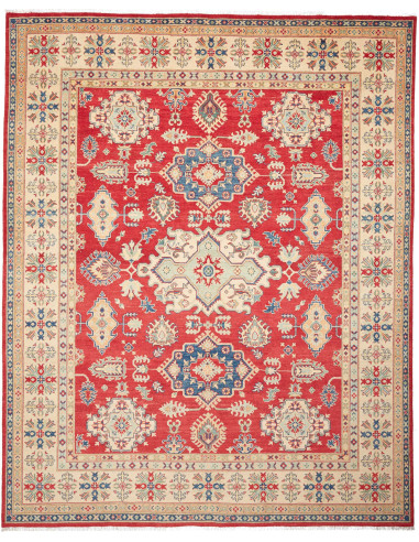 Tappeto Kazak Pakistan marrone rosso 247x308