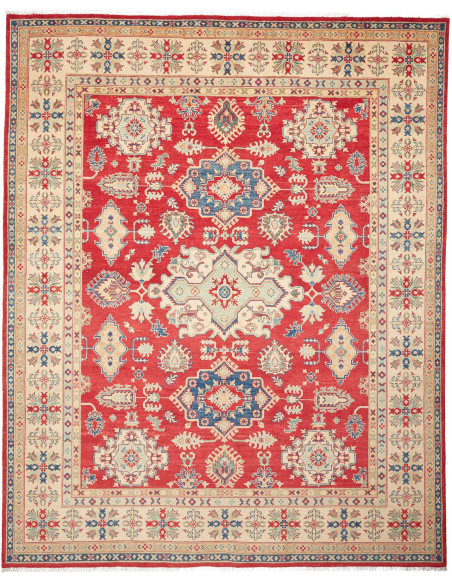 Tappeto Kazak Pakistan marrone rosso 247x308