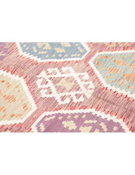 Rug Kilim Afghanistan 172x248 Dusty Rose Sky Bl