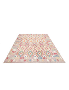 Rug Kilim Afghanistan 178x253 Lavender-grey Ter 2