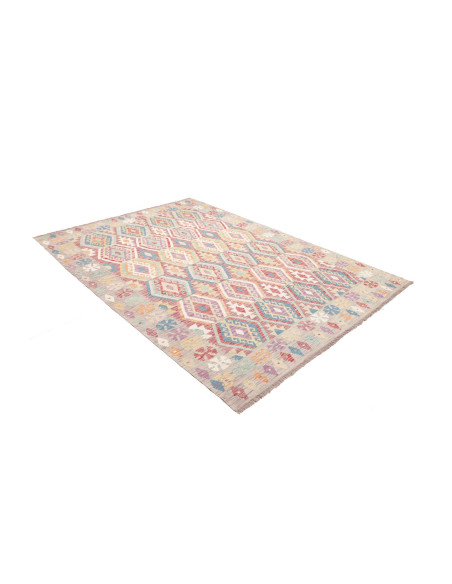 Tappeto Kilim Afghanistan 180x250 Multicolore G