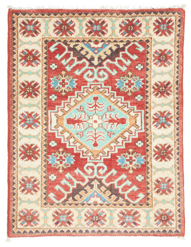 Rug Kazak Co 60x77 Terracotta Red