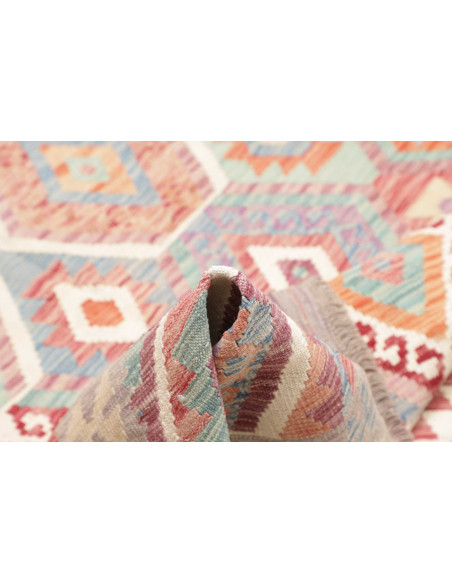Rug Kilim Afghanistan 157x191 Muted Grey-lilac