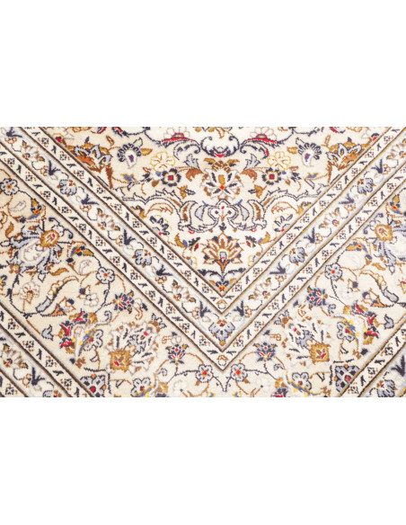 Kashan 205x312 Cm Kashan, Persia, Lana Cardata A Mano