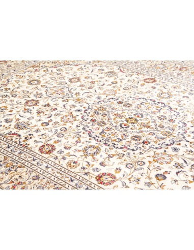Kashan 205x312 Cm Kashan, Persia, Lana Cardata A Mano