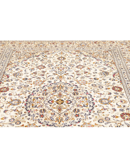 Kashan 205x312 Cm Kashan, Persia, Lana Cardata A Mano